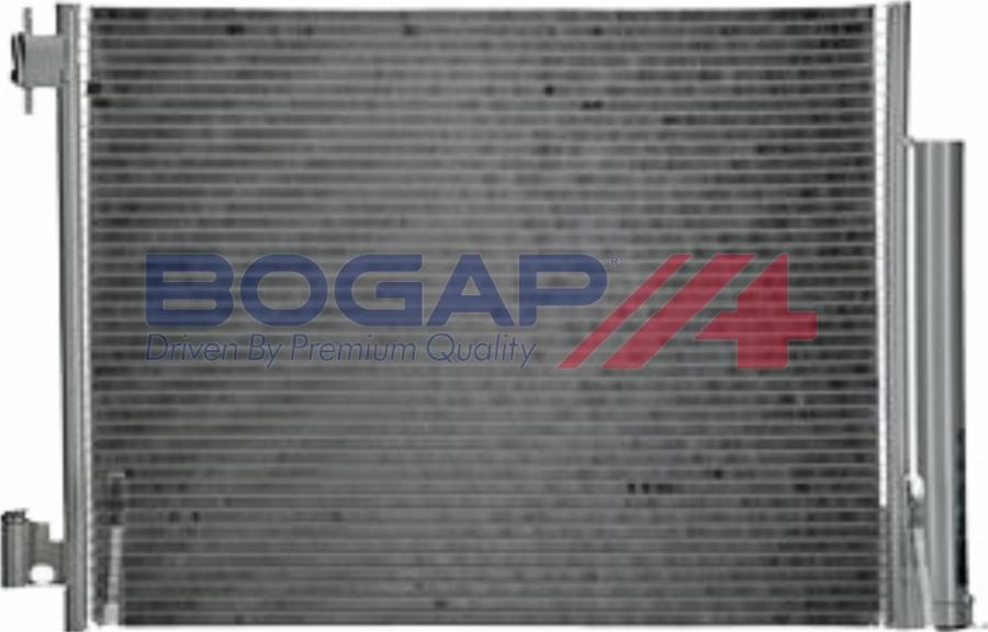 BOGAP C4117142 - Конденсатор, кондиціонер autozip.com.ua