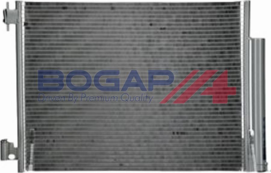 BOGAP C4117139 - Конденсатор, кондиціонер autozip.com.ua