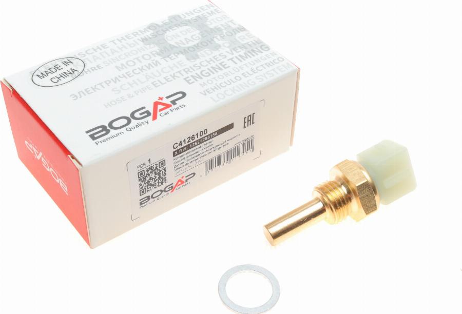 BOGAP C4126100 - Датчик, температура охолоджуючої рідини autozip.com.ua