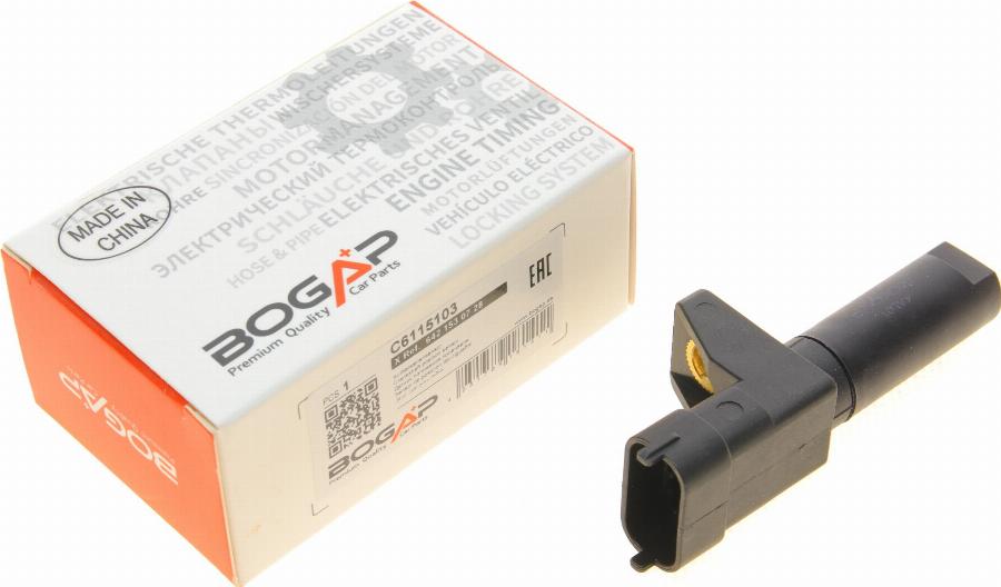 BOGAP C6115103 - Датчик імпульсів, колінчастий вал autozip.com.ua