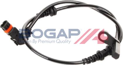 BOGAP C7117110 - Датчик ABS, частота обертання колеса autozip.com.ua