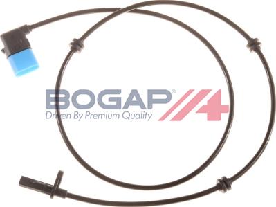 BOGAP C7117117 - Датчик ABS, частота обертання колеса autozip.com.ua