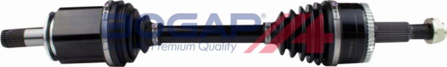 BOGAP E3510108 - Приводний вал autozip.com.ua