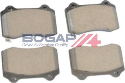 BOGAP EV8210101 - Гальмівні колодки, дискові гальма autozip.com.ua
