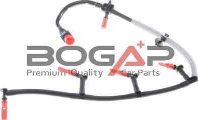 BOGAP F1621101 - Шланг, витік палива autozip.com.ua