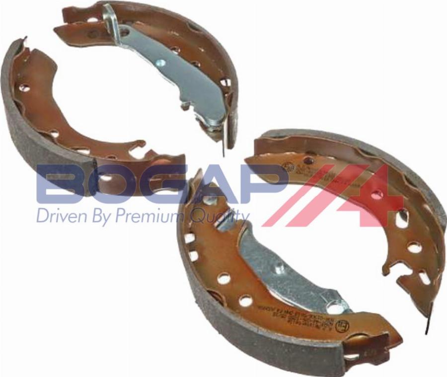 BOGAP F8213102 - Комплект гальм, барабанний механізм autozip.com.ua