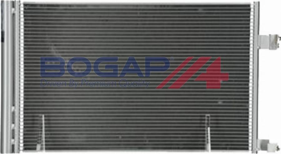 BOGAP J4117103 - Конденсатор, кондиціонер autozip.com.ua