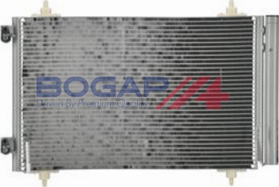 BOGAP P4117102 - Конденсатор, кондиціонер autozip.com.ua