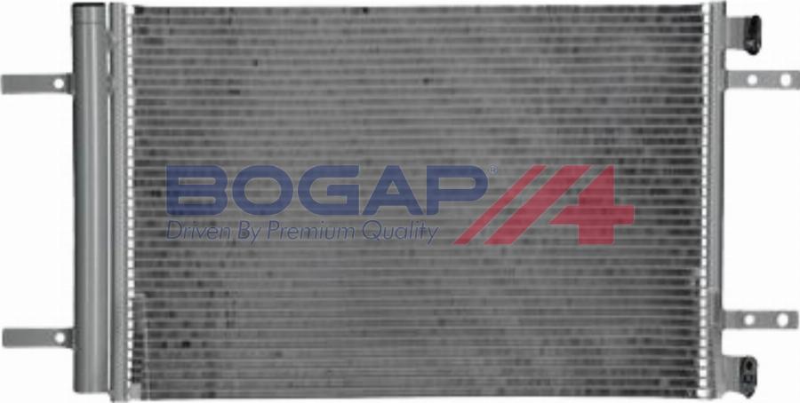 BOGAP P4117109 - Конденсатор, кондиціонер autozip.com.ua