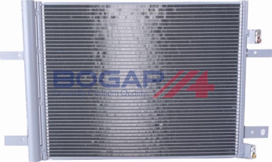 BOGAP P4117111 - Конденсатор, кондиціонер autozip.com.ua