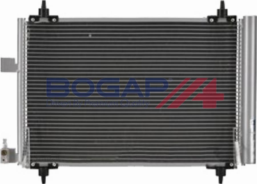 BOGAP P4117129 - Конденсатор, кондиціонер autozip.com.ua