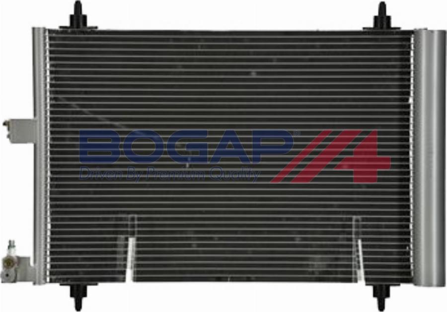 BOGAP P4117125 - Конденсатор, кондиціонер autozip.com.ua