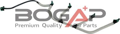 BOGAP P1621109 - Шланг, витік палива autozip.com.ua