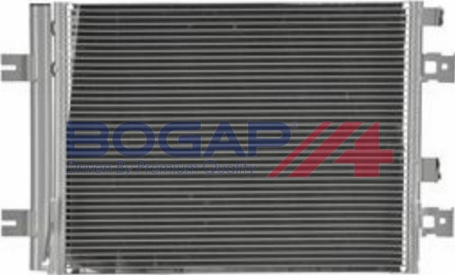 BOGAP R4117110 - Конденсатор, кондиціонер autozip.com.ua