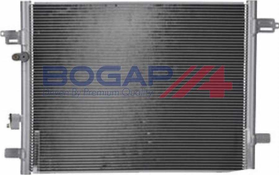 BOGAP R4117118 - Конденсатор, кондиціонер autozip.com.ua