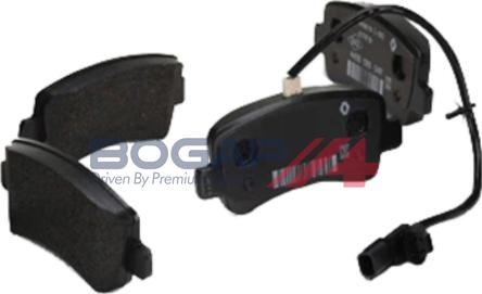 BOGAP R8210136 - Гальмівні колодки, дискові гальма autozip.com.ua