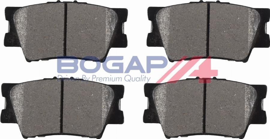 BOGAP T8210101 - Гальмівні колодки, дискові гальма autozip.com.ua