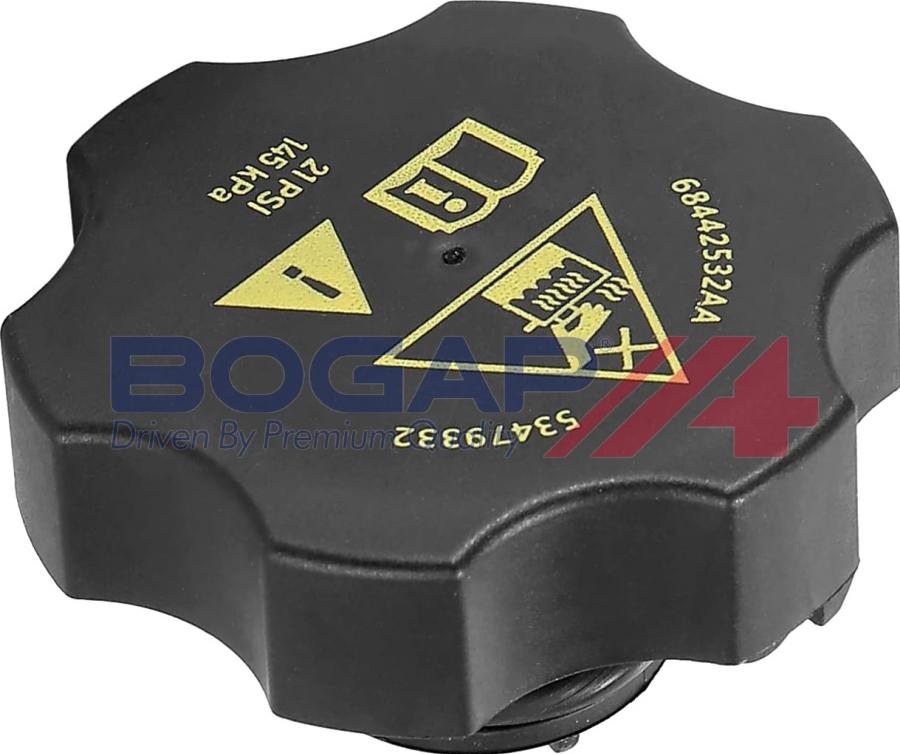 BOGAP W4211101 - Кришка, резервуар охолоджуючої рідини autozip.com.ua