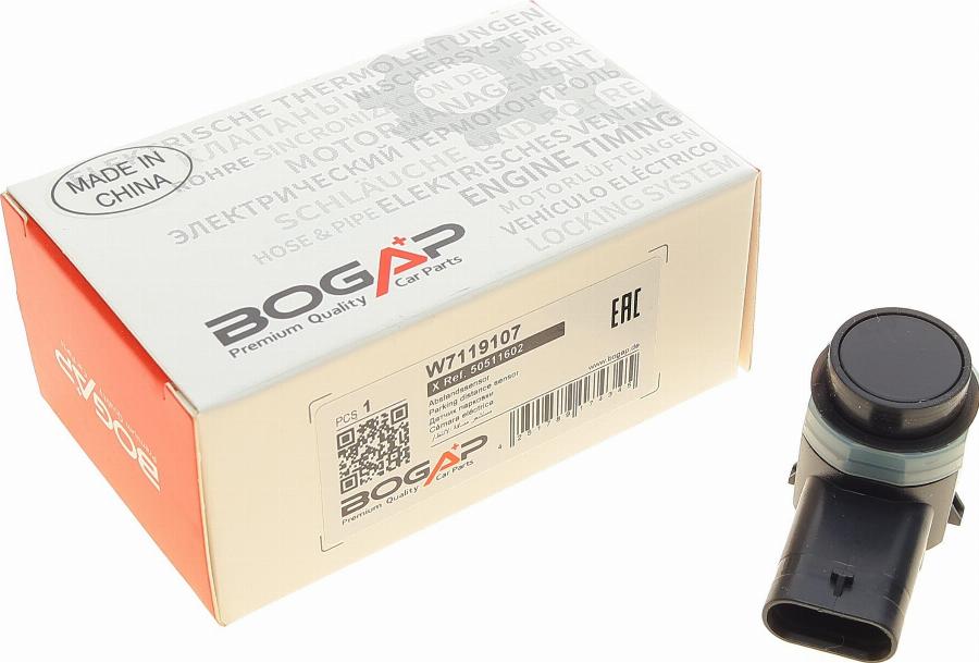 BOGAP W7119107 - Датчик, система допомоги при парковці autozip.com.ua