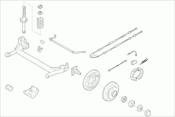 BOGE FORD-FIEST-RB005 - Рульове управління autozip.com.ua