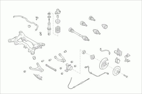 BOGE VW-PASSA-RB033 - Рульове управління autozip.com.ua