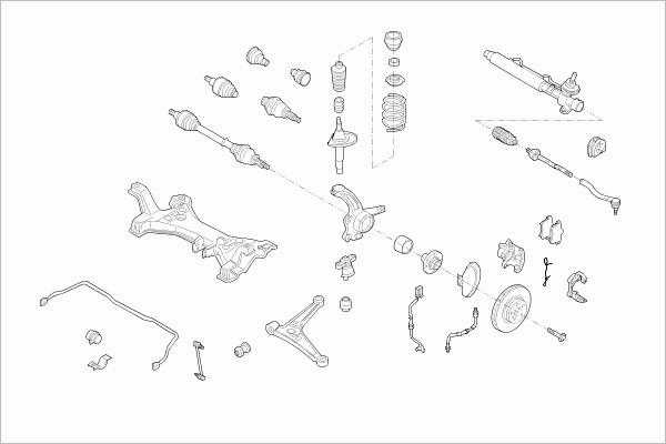 BOGE VW-SHARA-FB001 - Рульове управління autozip.com.ua
