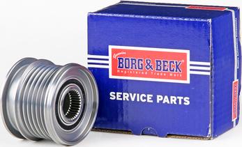 Borg & Beck BBA5089 - Ремінний шків, генератор autozip.com.ua