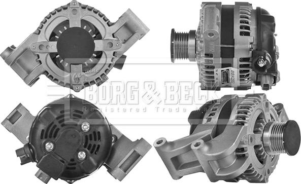 Borg & Beck BBA2552 - Генератор autozip.com.ua