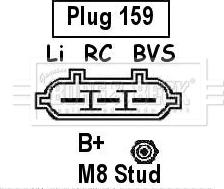 Borg & Beck BBA3018 - Генератор autozip.com.ua