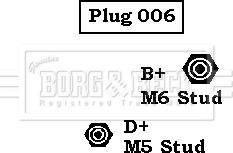 Borg & Beck BBA2400 - Генератор autozip.com.ua