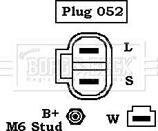 Borg & Beck BBA2899 - Генератор autozip.com.ua