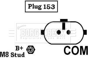 Borg & Beck BBA2268 - Генератор autozip.com.ua