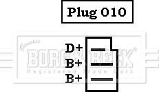 Borg & Beck BBA2388 - Генератор autozip.com.ua