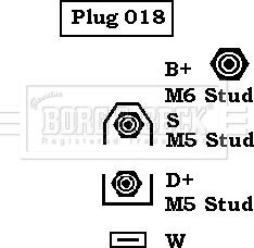 Borg & Beck BBA2737 - Генератор autozip.com.ua