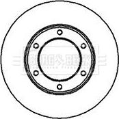 Borg & Beck BBD4916 - Гальмівний диск autozip.com.ua