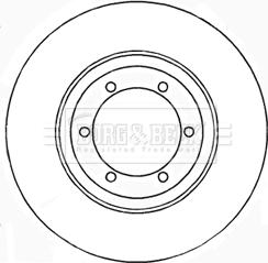 Borg & Beck BBD4929 - Гальмівний диск autozip.com.ua