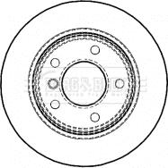 Borg & Beck BBD4465 - Гальмівний диск autozip.com.ua