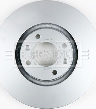 Borg & Beck BBD4468 - Гальмівний диск autozip.com.ua