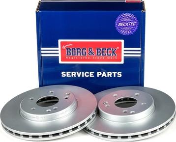 Borg & Beck BBD4470 - Гальмівний диск autozip.com.ua