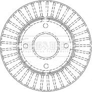 Borg & Beck BBD4477 - Гальмівний диск autozip.com.ua