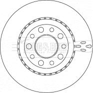 Borg & Beck BBD4517 - Гальмівний диск autozip.com.ua