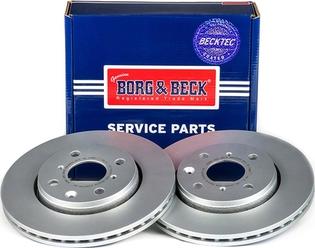 Borg & Beck BBD4534 - Гальмівний диск autozip.com.ua