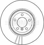 FTE BS7182 - Гальмівний диск autozip.com.ua