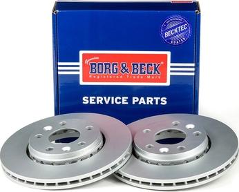 Borg & Beck BBD4640 - Гальмівний диск autozip.com.ua