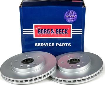 Borg & Beck BBD4641 - Гальмівний диск autozip.com.ua