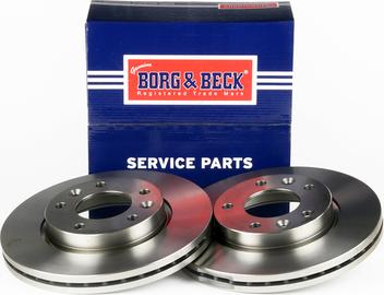 Borg & Beck BBD4652 - Гальмівний диск autozip.com.ua