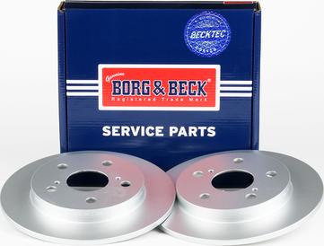 Borg & Beck BBD4666 - Гальмівний диск autozip.com.ua