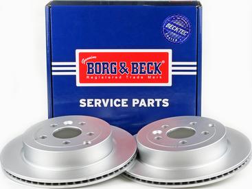 Borg & Beck BBD4600 - Гальмівний диск autozip.com.ua