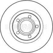 Borg & Beck BBD4615 - Гальмівний диск autozip.com.ua