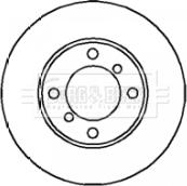 Borg & Beck BBD4095 - Гальмівний диск autozip.com.ua